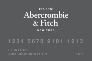 abercrombie credit card|Iba pa.